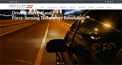 Desktop Screenshot of interlinkelectronics.com