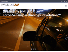 Tablet Screenshot of interlinkelectronics.com
